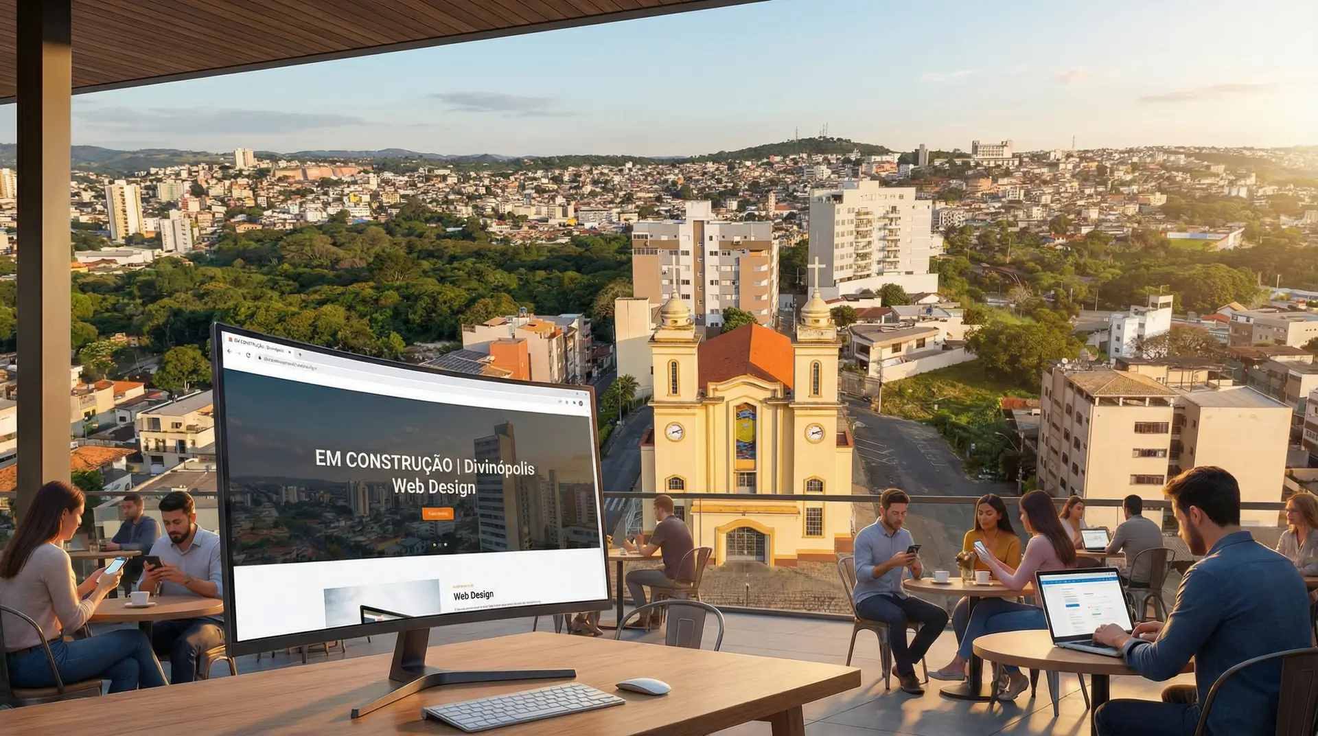 Criação de Sites em Divinópolis com design profissional e foco em resultados