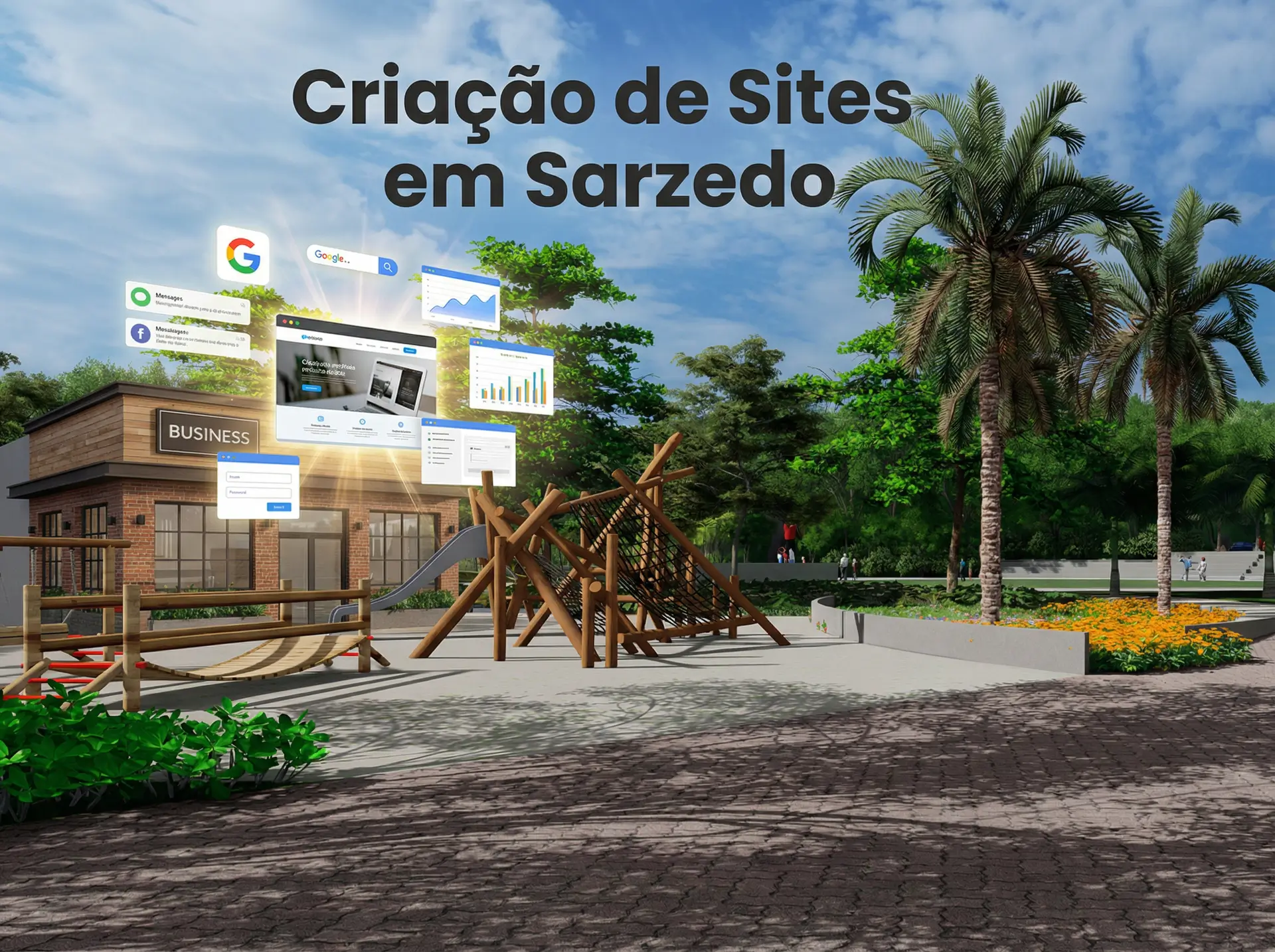 Criação de site profissional em Sarzedo MG para empresas locais que buscam mais visibilidade e credibilidade